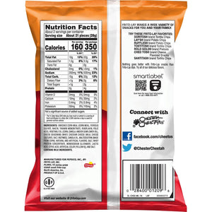 Cheetos Crunchy Cheese Flavored Snacks, Made with Real Cheese, 8 OZ - Export