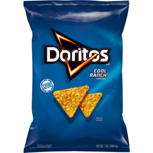 Doritos Cool Ranch Flavored Tortilla Chips, - Export