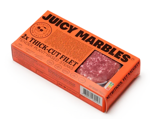 Juicy Marbles Plant-Based Vegan Tender Steak 2x Thick- Cut Fillet 113g