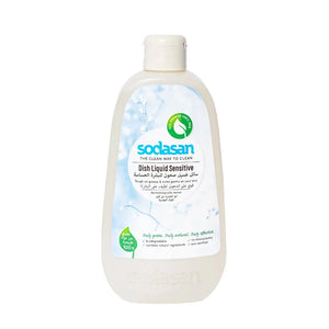 Sodasan 100% Natural Dish Liquid Sensitive 500ml | Welaza
