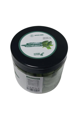 Health Wealth Almond Matcha Chocolate Dragee Zero Sugar 175g