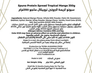 Spuno High Protein Spread Tropical Mango 350g