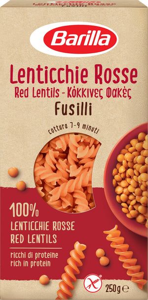 Barilla Pasta Fusilli Red Lentil 250g