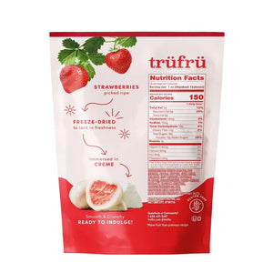 Tru Fru Freeze Dried Strawberries & Crème - 368g - View 2 | Welaza