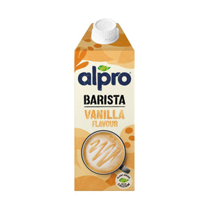 Alpro Barista Oat Vanilla 750ml, 100% Plant Based And Dairy Free, Suitable For Vegans, Naturally Free From Lactose, Rich In Nutrients