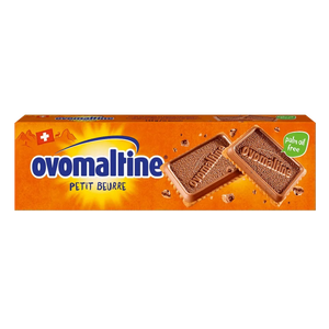 Ovomaltine Petit Beurre Swiss Biscuit with 52% Milk Chocolate,145g
