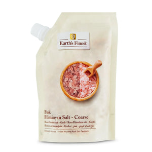 Earth's Finest Pink Himalayan Salt - Coarse 500g