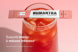 Humantra Berry Pomegranate Electrolyte Hydration Pack – Zero Sugar, 20 Servings, 72g