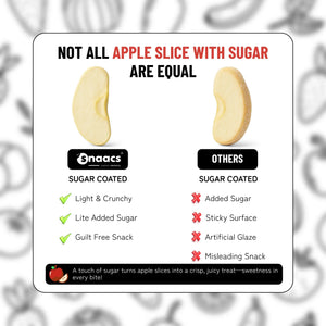 Snaacs Freeze Dried Apple Slices with Sugar 56g