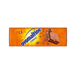 Ovomaltine Mini Crunchy Swiss Milk Chocolate Bar contains Cocoa solids 32%, 42gm- Near Expiry