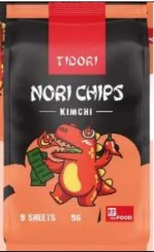 Tidori Kimchi Nori Chips, 3 × 5 g - View 2 | Welaza
