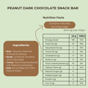 Peanut Dark Chocolate - View 5 | Welaza