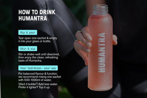 Humantra Berry Pomegranate Electrolyte Hydration Pack – Zero Sugar, 20 Servings, 72g