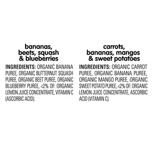 HappyTOT Organics Love My Veggies Variety Pack - 120g (12pk)