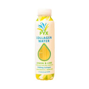 FYX Collagen Water Lemon & Lime 400ml Pack of 3