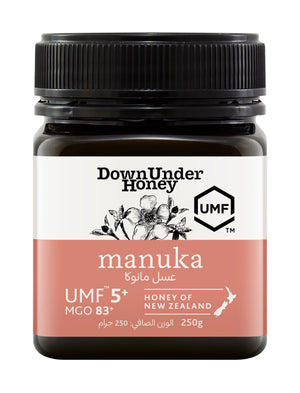 Down Under Manuka UMF™ 5+MGO 83+ Honey of New Zealand