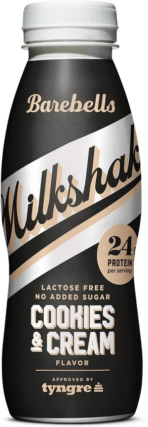 Barebbells Sugar Free & Locus Free Cookies & Cream Milkshake 330ml