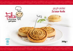 Feli's Kitchen Frozen Zaatar Rolls 300g