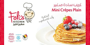 Feli's Kitchen Frozen Mini Crepes Plain 310g