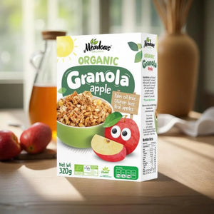 Meadows Organic Granola Apple 320g