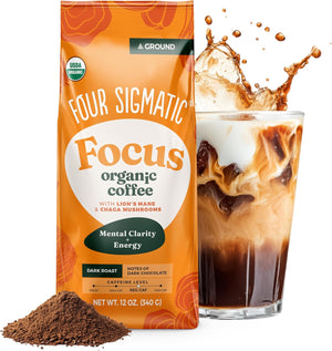 Four Sigmatic Focus Organic Ground Coffee 283g