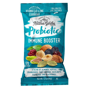 Nature's Garden Probiotic Immune Booster Trail Mix, Variety Pack, 816g - 24 pk.