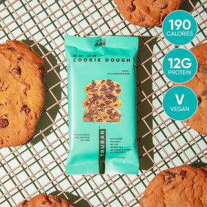 TRUBAR Plant Based Protein Bar Oh Oh Cookie Dough, 50g