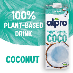 Alpro Coconut Drink - 1L Pack of 4