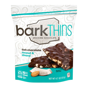 Barkthins dark chocolate coconut almond 133g