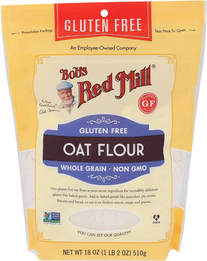 Bob's Red Mill Gluten Free Oat Flour Whole Grain Non-GMO,510gm