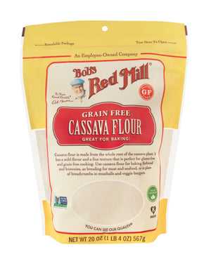 Bob's Red Mill Grain Free Cassava Flour, Gluten Free, Non-GMO 567gm