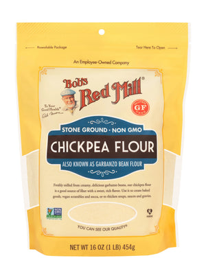 Bob's Red Mill Stone Ground Chickpea Flour , Non-GMO 454gm (Garbanzo Bean Flour)