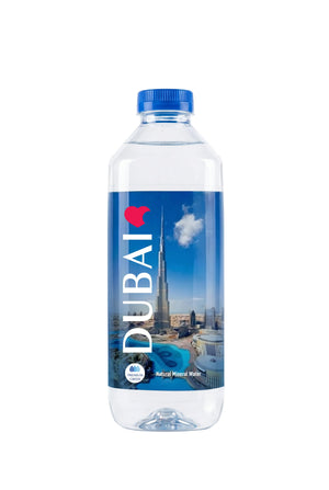 Love Hellas Premium Greek Natural Mineral Still Water - Pack of 24 PET bottle 500ml Burj Khalifa