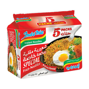 Indomie Special Instant Fried Noodles with Seasoning Powder and Sauce - 85 g Pack of 10