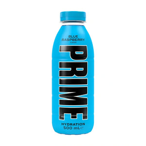 Prime Blue Raspberry Hydration Drink - 500ml Pack of 12