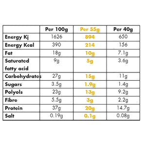 Fulfil Chocolate Hazelnut Whip - Vitamin and Protein Bar - 55G 15 x 55G