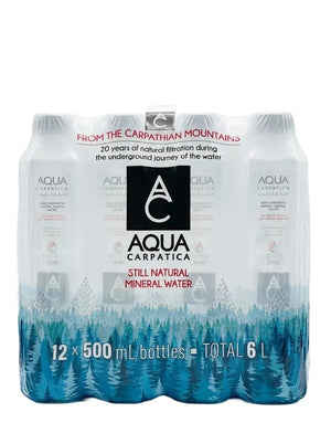 Aqua Carpatica Still Mineral Water, PET Bottle Cases - 1L 6x 1L