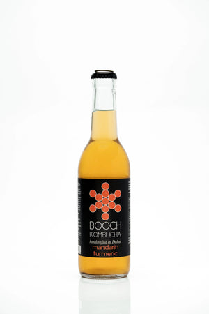 Booch Mandarin Turmeric Kombucha - 300ml Pack of 6