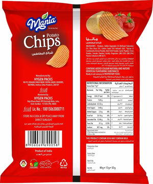 Mania Tangy Tomato Potato Chips 52g - View 2 | Welaza