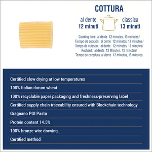 Liguori Mezzi Rigatoni I.G.P Pasta 1Kg