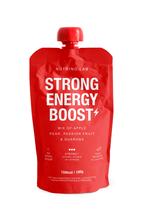 Nutrino Lab Strong Energy Boost – Apple, Pear, Passion Fruit & Guarana 180g | Welaza