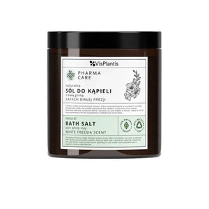 Natural Bath Salt With White Clay White Freesia Scent