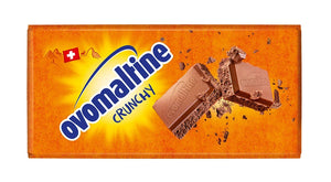 Ovomaltine Crunchy Swiss Milk Chocolate Bar,100gm