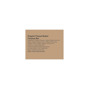 Meadows Organic Peanut Butter Coconut Bar 40g - View 3 | Welaza