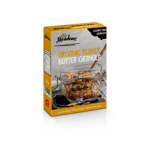 Meadows Organic Crunchy Granola Peanut Butter 320g