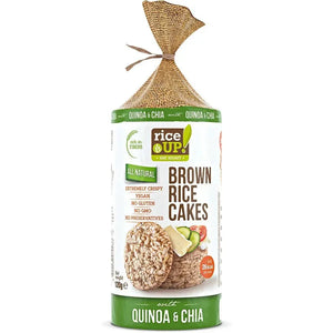 Rice Up Whole Grain Rice Cakes Chia & Quinoa 120g