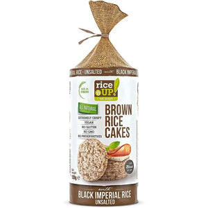 Rice Up Whole Grain Rice Cakes Unsalted With Black Imperal Rice 120g