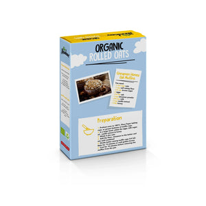 Meadows Organic Rolled Oats 400g