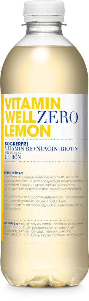 Vitamin Well Drink Lemon ZERO 500ml