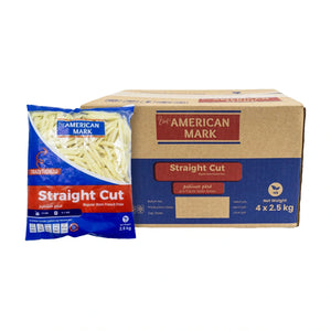 Straight Cut Fries 9 mm - 2.5kg | Welaza